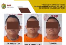 Vinculan a proceso a tres presuntos integrantes de célula delictiva por ataque armado en hotel de la colonia Azteca en Tuxpan