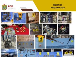 Fiscalía General del Estado logra 44 detenciones mediante 48 cateos en 33 municipios de Veracruz