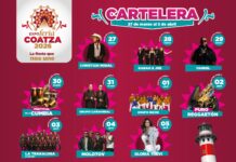 Música y diversión con Nodal, Yandel, Gloria Trevi y Molotov en la Expo Feria Coatza 2026