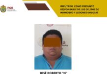 Prisión preventiva justificada a presunto responsable de los delitos de homicidio y lesiones dolosas