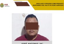 Cae presunto responsable de robo agravado; Fiscalía de Veracruz logra su vinculación a proceso