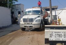 Mantiene CMAS rehabilitación de la línea de 18 pulgadas y refuerza abastecimiento con pipas en el poniente de la ciudad de Coatzacoalcos