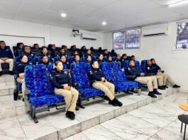 Capacitan a Policía Municipal en materia de atención a personas con discapacidad, en Coatzacoalcos