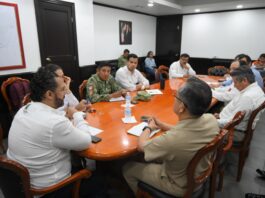 Coordina Pedro Miguel Rosaldo acciones con Federación y Estado ante presencia de hidrocarburo en el litoral