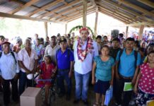 Roberto San Román fortalece apoyo alimentario en comunidades de Tantoyuca