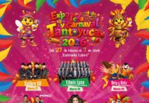 Presenta el alcalde Roberto San Román la cartelera oficial de la Expoferia y Carnaval Tantoyuca 2026