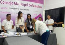 OPLE Veracruz dio por concluida Sesión Permanente de Cómputo Municipal, luego de la elección extraordinaria en Tamiahua