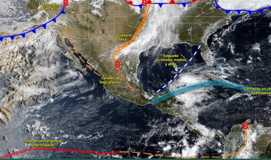 Lluvias muy fuertes este domingo en Veracruz: Conagua