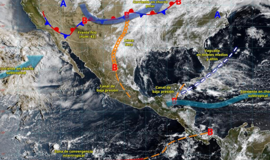 Lluvias, de sábado a lunes en Veracruz: Conagua