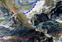 Frente Frío 43 llegará a Veracruz este martes: Conagua