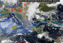 Posibilidad de lluvias este jueves en Veracruz: Conagua
