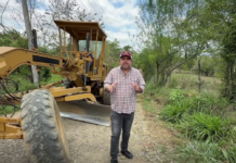 Cumple Roberto San Román compromiso de campaña: Inicia pavimentación en la Congregación Galera