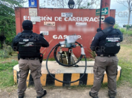 FGR asegura 3 mil litros de gas LP de orígen ilícito en Acayucan
