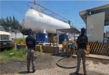 Asegura FGR 11 mil 900 litros de gas LP en Tuxpan