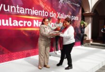 Se fortalecen Unidades Internas de Protección Civil Municipal en Xalapa; recibieron materiales