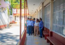 En respuesta a solicitud del Día del Pueblo, Daniela Griego visitó la primaria Salvador Díaz Mirón