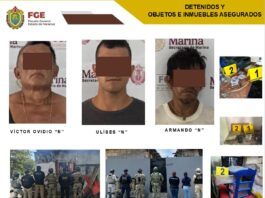 Cateos en Veracruz dejan detenidos y objetos asegurados