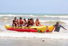 “Está muy limpia, muy bonito y con ambiente familiar”: turistas invitan a visitar playas de Tecolutla