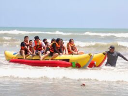 “Está muy limpia, muy bonito y con ambiente familiar”: turistas invitan a visitar playas de Tecolutla