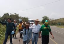 Ecologista Universal culmina Viacrucis de 100 km en Laguna Verde
