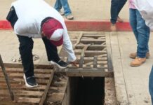 Atiende CAEV afectaciones por lluvias en infraestructura pluvial y sanitaria en Álamo