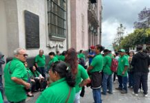 Campesinos de la UNTA protestan en Xalapa; denuncian 35 años de abandono