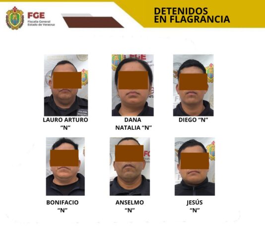 Cateo de FGE, DEFENSA y SSP deja seis policías detenidos e indicios asegurados en Coscomatepec