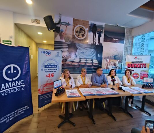 Impulsan IHOP y AMANC Veracruz la solidaridad en la lucha contra el cáncer infantil