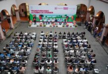 Reitera Daniela Griego su respaldo e impulso al deporte; realizó la entrega de materiales a centros escolares