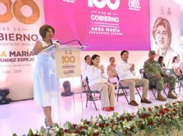 Veracruz respalda 100 días de transformación; entrecalle, cifras y cercanía, Rosa María rinde cuentas / Pablo Jair Ortega