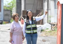 Supervisa alcaldesa de Veracruz obras de mantenimiento en el Puente Morelos