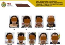 Fiscalía de Veracruz logra imputar a nueve por delitos contra la salud y agresiones a la autoridad