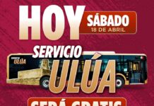 Transporte Ulúa gratuito para asistentes del Festival Puerto Sonoro