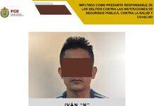 Fiscalía de Veracruz detiene presunto generador de violencia en la región de Altas Montañas