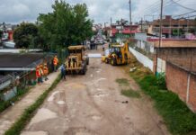 Cumple Daniela Griego a Xalapa, dio banderazo de inicio a múltiples trabajos de pavimentación