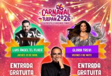 Todo listo para el Carnaval Tuxpan: grandes artistas y diversión para toda la familia