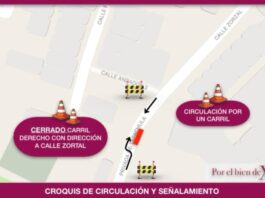 Precaución, este jueves cierre de vialidades en la zona del Fraccionamiento Jardines de Bambú, Xalapa