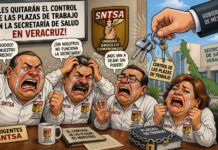 Sindicato de Salud, desesperado por perder el negocio de las plazas / Pablo Jair Ortega