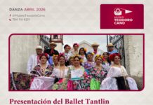 Presenta la SECVER al Ballet Tantlin en el Museo Teodoro Cano