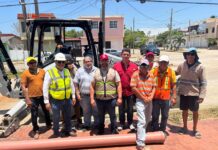 Atiende Pedro Miguel Rosaldo problemática de drenaje sanitario en María de la Piedad