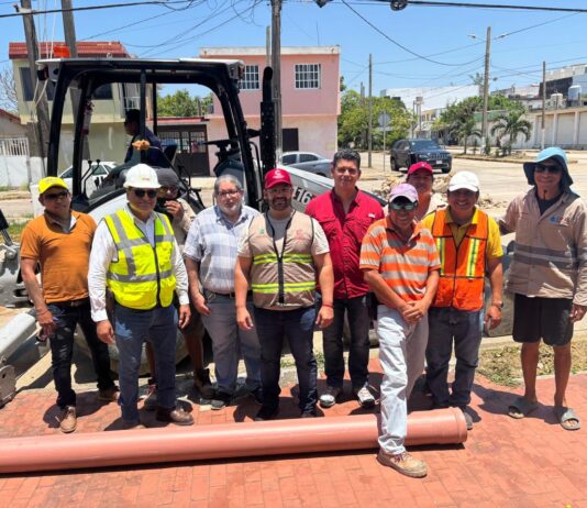 Atiende Pedro Miguel Rosaldo problemática de drenaje sanitario en María de la Piedad