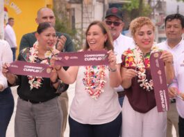 Aquí están sus impuestos: Rocío Nahle entrega carretera Papantla–Espinal