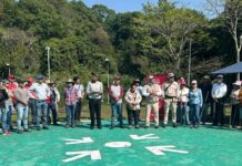 Participa SEV en limpieza del Cerro de la Galaxia, pulmón natural de Xalapa