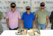 En operativos de este fin de semana, detiene SSP a 35 personas y asegura más de 249 dosis de presunta droga