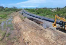 Avanza la construcción del Acueducto La Cangrejera–Coatzacoalcos