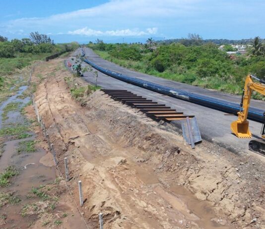 Avanza la construcción del Acueducto La Cangrejera–Coatzacoalcos