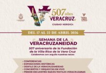 Celebra Ayuntamiento de Veracruz 507 años de historia e identidad con actividades culturales