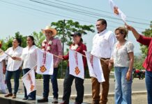 Cumple Rocío Nahle su palabra: entrega la totalidad de la carretera Isla–Santiago Tuxtla
