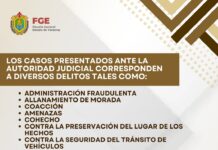 198 vinculaciones a proceso en Veracruz por delitos como homicidio, feminicidio e incumplimiento de un deber legal