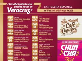 Ferias, carnavales y conciertos marcan la agenda turística en Veracruz